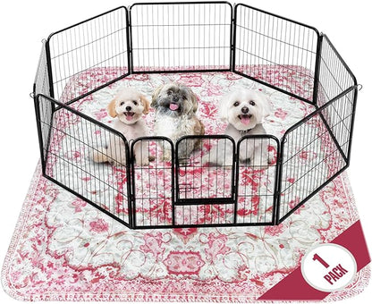 Washable Pee Pads for Dogs (1 Pack) 6 FT 6 FT 100% Waterproof,