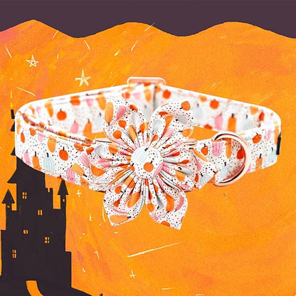 Elegant little tail Halloween Dog Collar