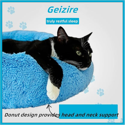 Geizire 20/24 inch Cat Bed Dog Bed for Cats
