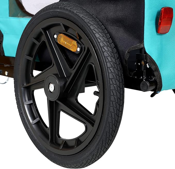 Foldable Jogging Stroller for Dogs and Cats 88lb Capacity