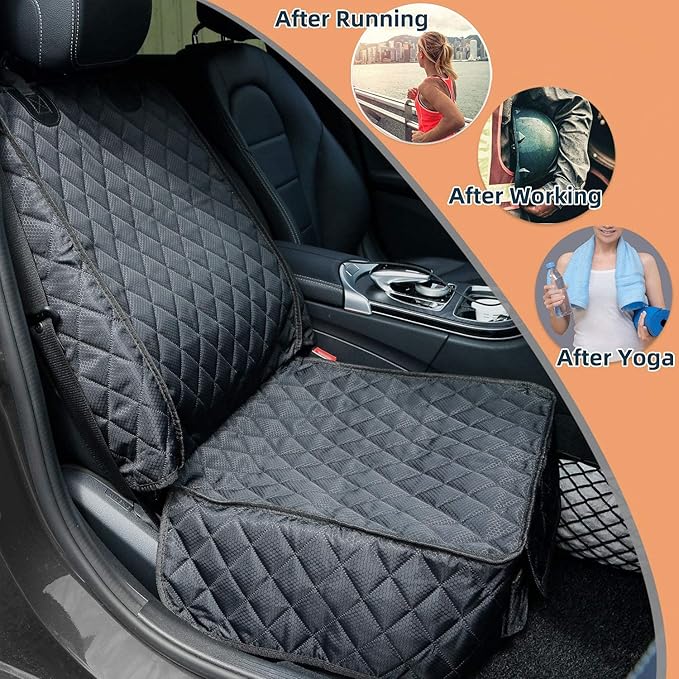 PETICON Waterproof Front Seat Car Cover 2 Pack