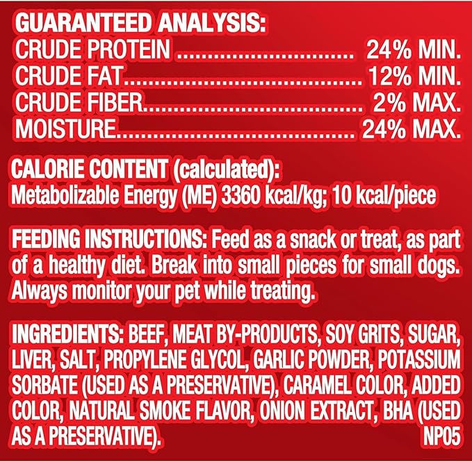 Pup-Peroni Mini Dog Treats, Original Beef Flavor, 5.6 Ounce (Pack of 8), Made with Real Beef