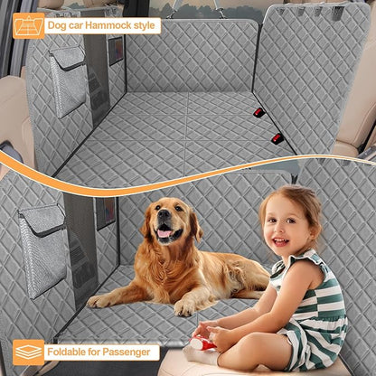 Back Seat Extender for Dogs Hard Bottom