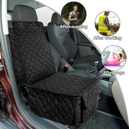 Fasmov 2 Pack Front Dog Car Seat Cover