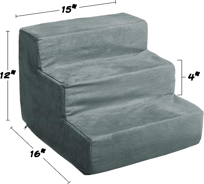 PETMAKER 3-Step Pet Stairs 25lbs Capacity