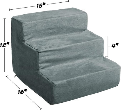 PETMAKER 3-Step Pet Stairs 25lbs Capacity