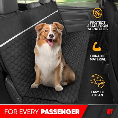 Motor Trend Bench Seat Pet Cover for Dogs