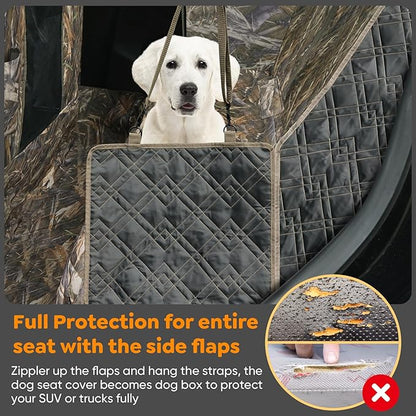 XXL Dog Car Back Seat Cover (63" W X 94" L)