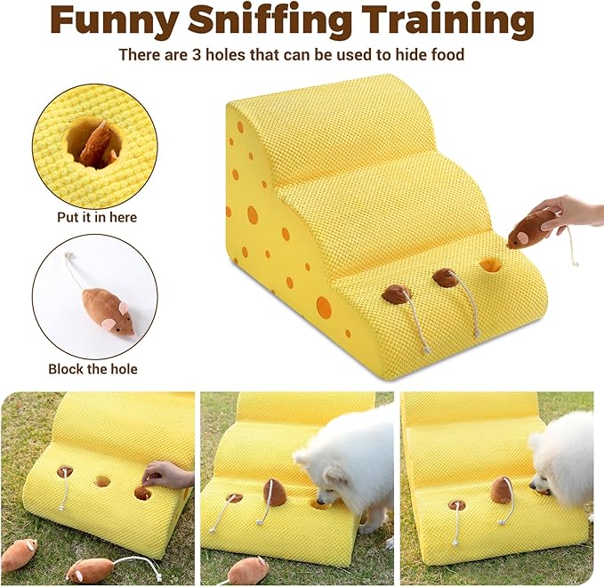 Pet Ramp for Small Dogs to Get on 3 Tiers