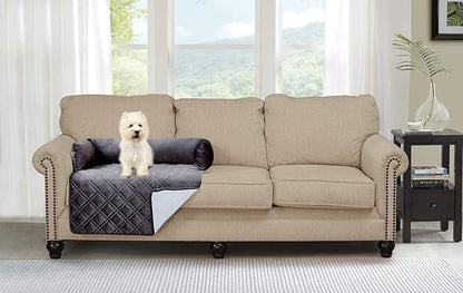 Brilliant Sunshine Premium Grey Silky Velvet Pet Sofa Bed