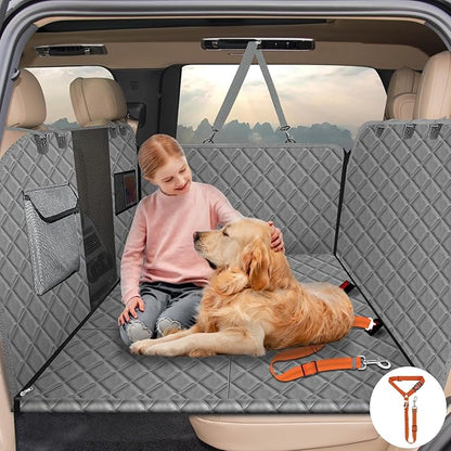 Back Seat Extender for Dogs Hard Bottom