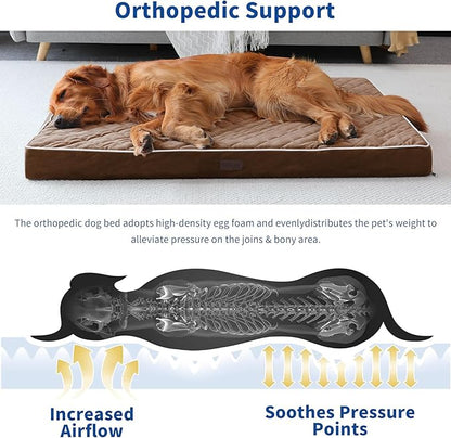 SunStyle Home Orthopedic Dog Beds for X-Large Dogs
