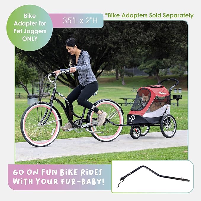 Petique Trailblazer Pet Jogger/Stroller 77LBS -