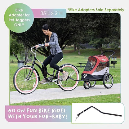 Petique Trailblazer Pet Jogger/Stroller 77LBS -