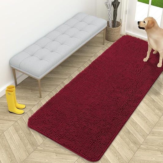 OLANLY Dog Door Mat for Muddy Paws 59x24
