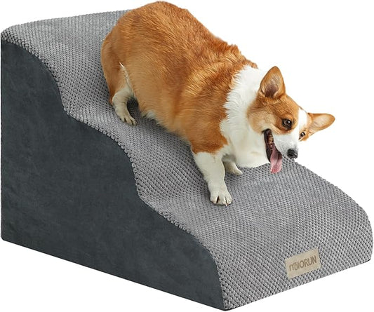 Dog Stairs Ramp for Small Dogs 3-Step Dog 17''