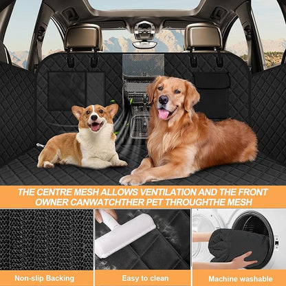 Back Seat Extender for Dogs with Hard Bottom
