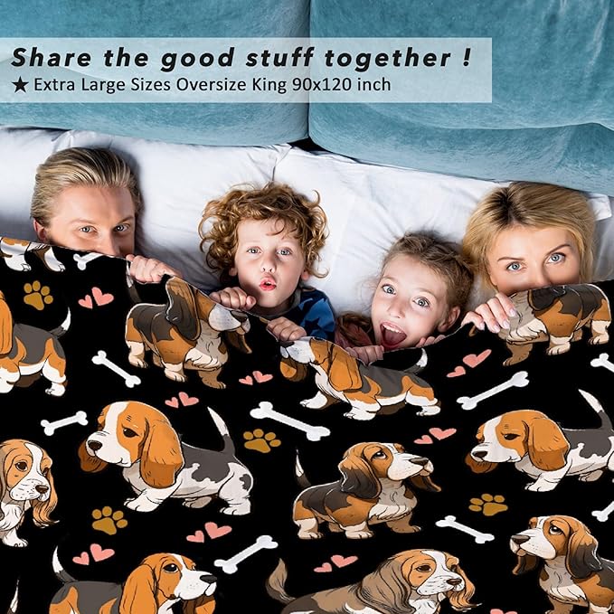 Dachshund Pet Blanket Pet Dog Blanket Gifts Super Soft Dachshund Blanket for Dog 80"x60" for