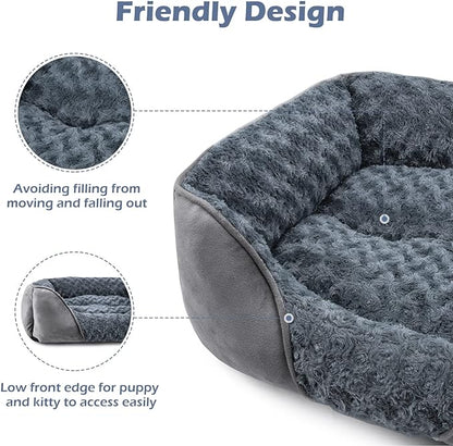 INVENHO Large Dog Bed for Large Medium Small Dogs L(30"x24"x9")