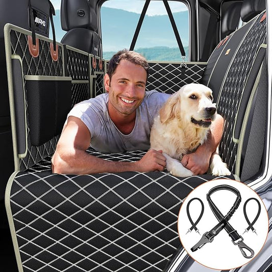 Back Seat Extender for Dogs 380lbs, Dog