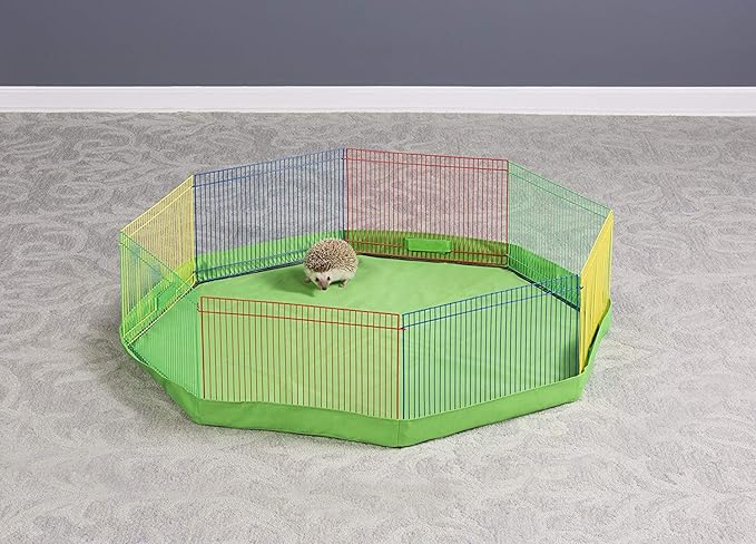 Prevue Pet Products Multi-Color Small Pet Playpen 40090,13x35.87x8.67 inch