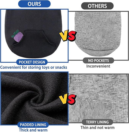 SCENEREAL Dog Hoodie Sweaters for Small Medium Large size Dogs