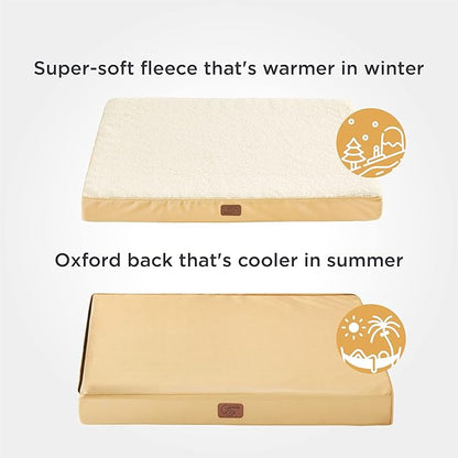 Bedsure Extra Large Dog Bed for Large Dogs 100lbs, Spicy