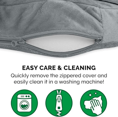 Furhaven 26" Round Orthopedic Dog Bed for Medium/Small Dogs w/ Removable Washable Cover 30 lbs 26-inch