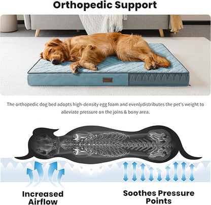 SunStyle Home Orthopedic Dog Beds for Medium Dogs