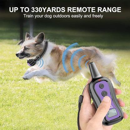 PATPET Dog Training Collar Dog Shock Collar with Remote 3 Training 1000 ft