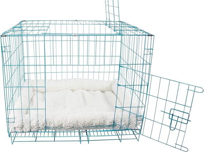 Long Rich HCT ERE-001 Super Soft Sherpa Crate Cushion Dog and Pet Bed 24 x 18 inches