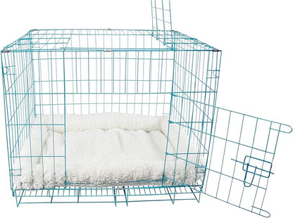Long Rich HCT ERE-001 Super Soft Sherpa Crate Cushion Dog and Pet Bed 24 x 18 inches