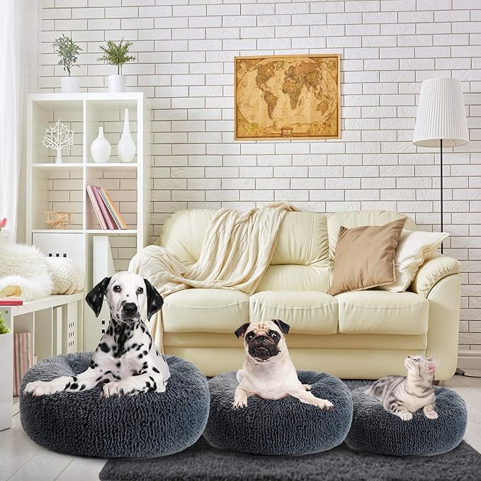 Calming Dog Bed 19.7'