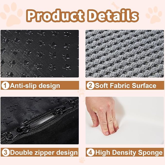 Dog Stairs for Small Dogs 3 Steps