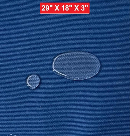 Dogbed4less Memory Foam Platform Dog Bed 29X18X3 Pacific