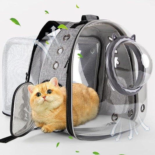 Cat Carrier Backpack Travel Bag 20lbs, for