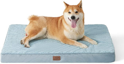 Bedsure Large Dog Bed for Large Dogs 75lbs, Light