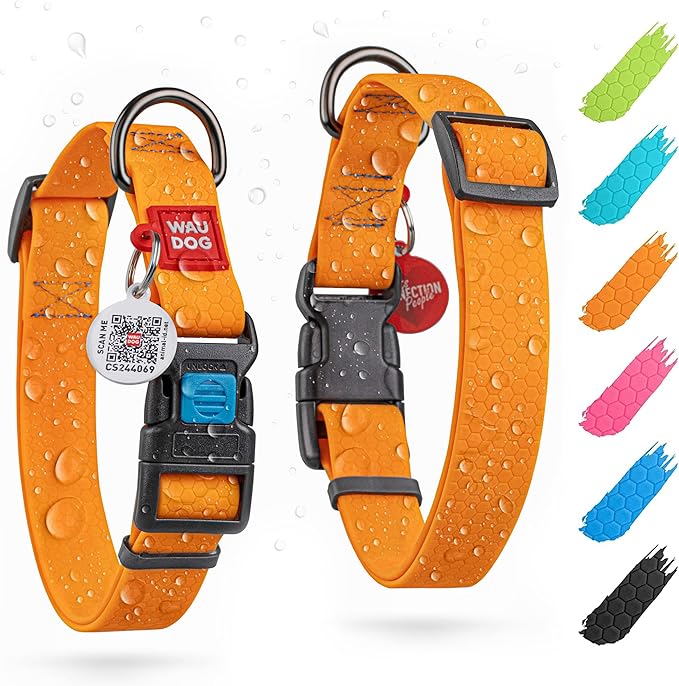 WAUDOG Waterproof Dog Collar