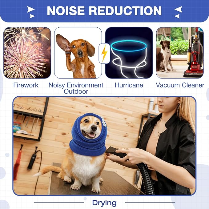 ROZKITCH Dog Calming Hoodie Dog Ears Cover