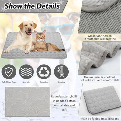 Pet Dog Cooling Bed Mats