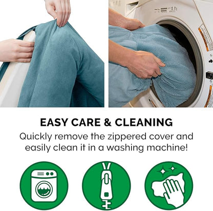 Furhaven Memory Foam Dog Bed for Large Dogs w/ Removable Bolsters & Washable Cover 125 lbs