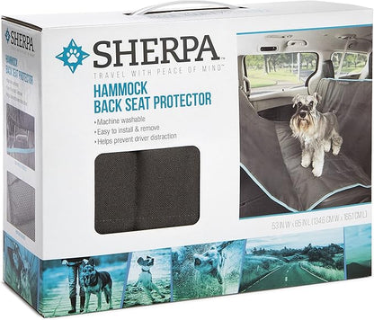 Sherpa Water-Resistant Hammock-Style Backseat Car Protector Cover