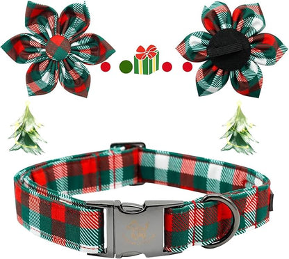 Elegant little tail Dog Collar with Flower