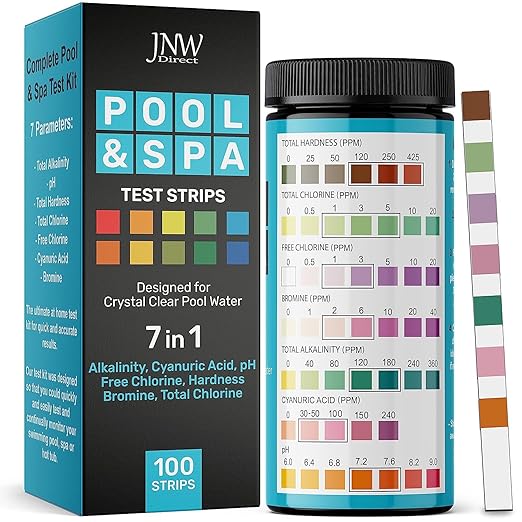 7-Way Pool Test Strips 100 Quick