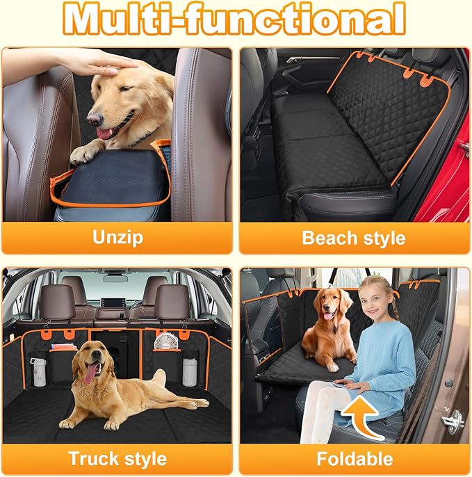 Back Seat Extender for Dog 300lb, Waterproof