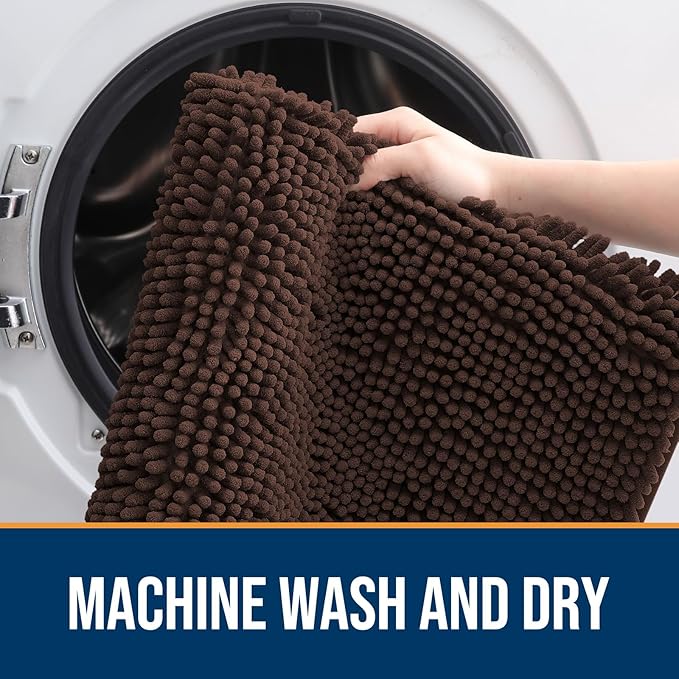 OLANLY Dog Door Mat for Muddy Paws 48x30