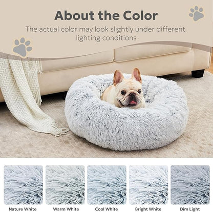 Calming Donut Dog Beds for Medium Size Dog and Large Size Dog 30")
