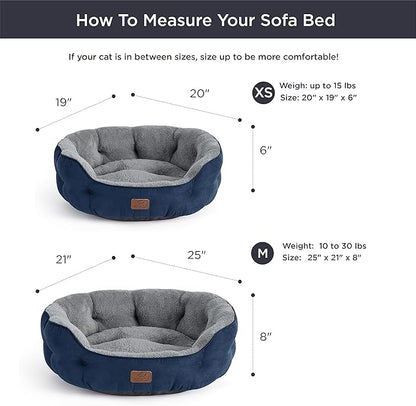 Bedsure Dog Beds for Small Dogs 20 Inches,