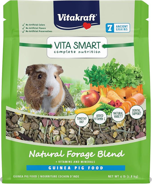 Vitakraft Vita Smart Complete Nutrition Guinea Pig Food, 4 lbs