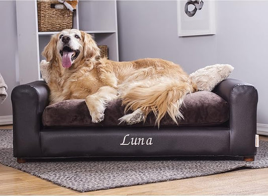Moots Premium Leatherette Sofa Pet Bed